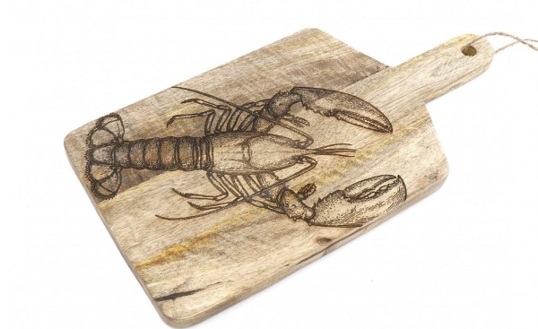 50cm Lobster Wooden Chopping Board