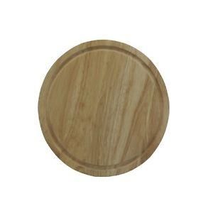 25cm Round Wooden Bread Cheese Fruit Vegetable Cutting Chopping Cutting Board