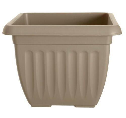 Whitefurze Square Athens Plastic Planter 40cm