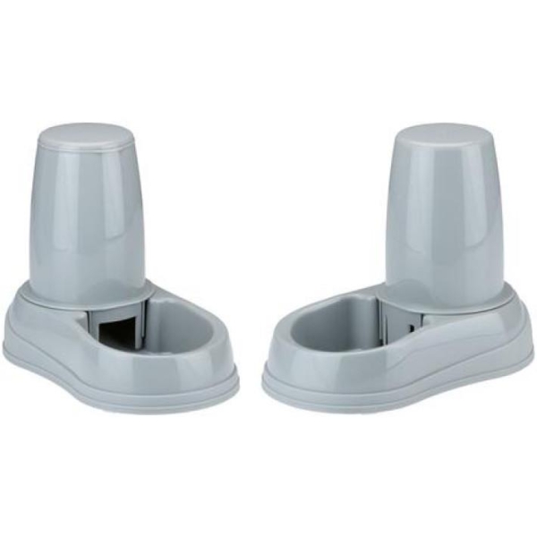 Pet Drinker & Dispenser Set of 2, 1.4L Suitable for different pets