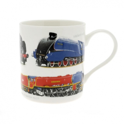 Classic Trains Fine China Mug single