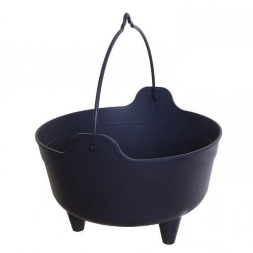 Whitefurze 14 inch Planting Cauldron Black