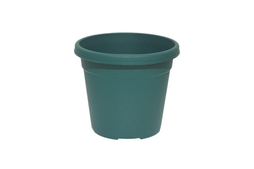 22cm Oasis Flower Pot Green Small Plastic Planter for Indoor and Outdoor Use