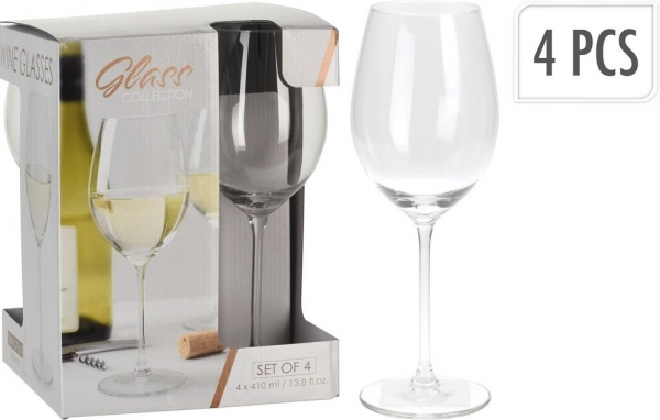 WINE GLASS 410ML SET 4PCS