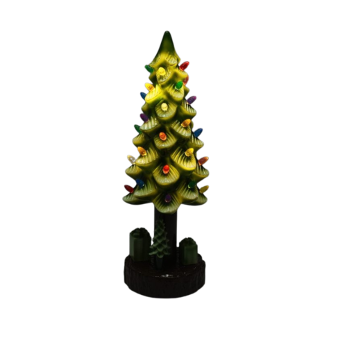 40cm LED Christmas Tree Battery Operated Compact Holiday Durable Decoration