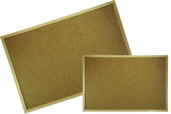 Framed Cork Memo Board Bulletin Pin Message Notice Display Home Office 60x40