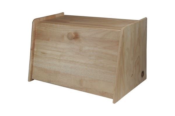 Bread Bin Wood Ideal for Storage Cakes Snacks Pancakes Crepes Breakfast