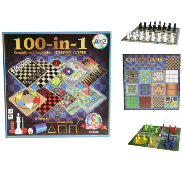 100 in 1 Classic Board Games Compendium