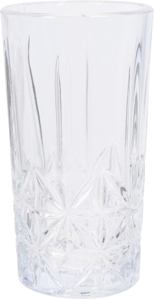 Drinking Glass 260ml Set of 4 Elegant Clear Glassware for Any Occasion