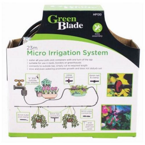 23M Micro irrigation watering kit automatic garden plant greenhouse drip system