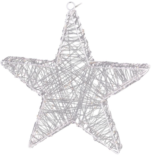 STAR ACRYLIC 40CM 50LEDS WW