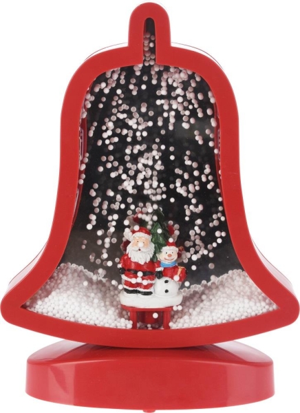 27cm Red Blowing Bell Festive Polypropylene Decoration for Holidays