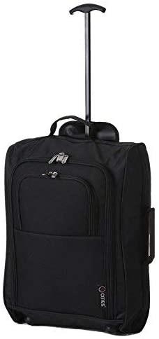 Light Weight Shopping and Travelling Black Colour Trolley Bag