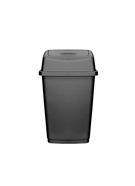 A & D 12ltr Swing Bin VOLCANIC ASH