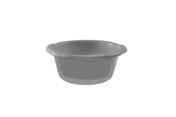 Round Bowl Platinum 14x34x34cm