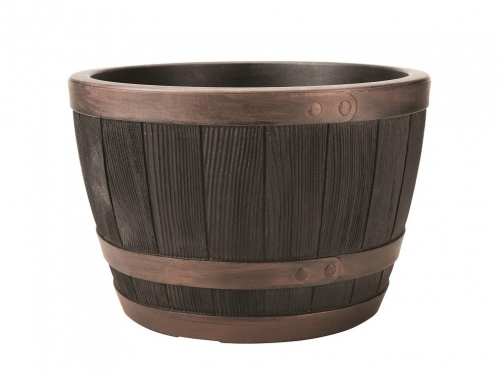 40cm Blenheim Copper Half Barrel Planter