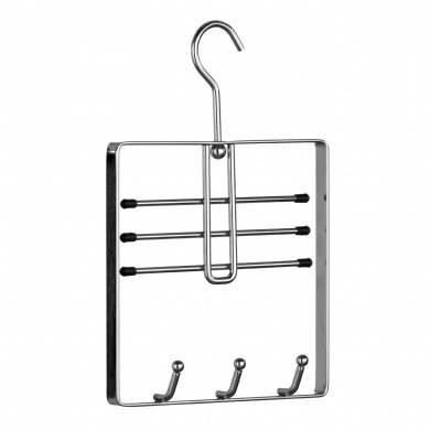 Chrome Belt and Tie Hanger