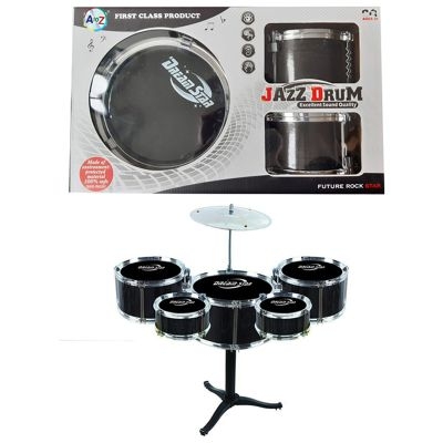 Drum Set With 5 Drums Ideal Kit