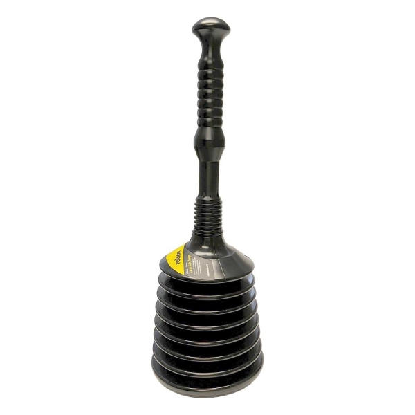 Large Sink Plunger 16cm Powerful Suction for Kitchen Bathroom Blocked Pipes