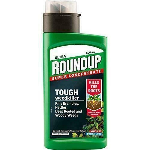 Roundup 500ml Ultra Super Concentrate Weedkiller