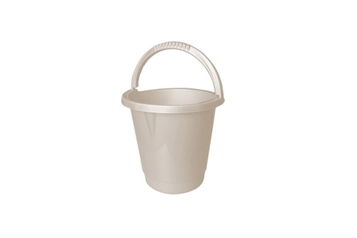 OPP 10ltr Bucket Taupe 30x29x29cm