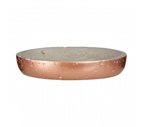 Neptune Copper and Concrete Oval Soap Dish