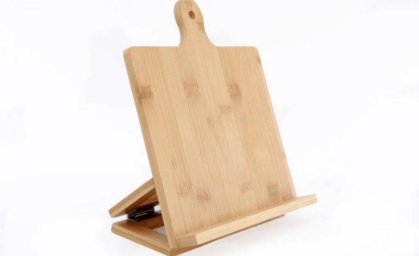 Bamboo Recipe Book Holder 25 x 21 cm