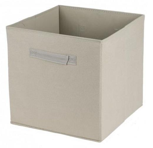 CORDUROY STORAGE BOX 31X31CM PAPYRUS