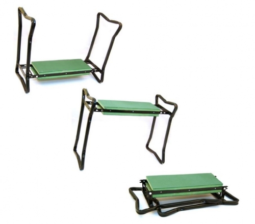 Foldable Garden Kneeler & Seat 100Kg Capacity Garden Stool