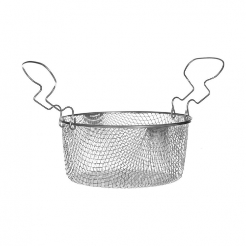 Large Fryer Basket With Curved Handle