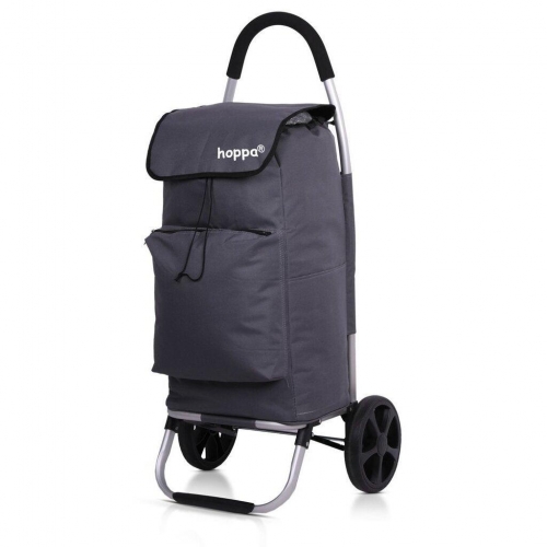 Hoppa Lightweight 2 Wheeled 51Litre Capacity Shopping Trolley Bag