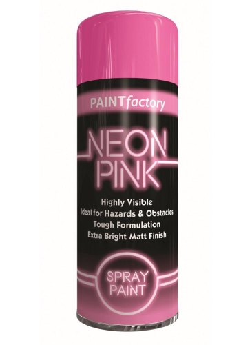 PF Spray Paint Neon Pink 200ml Aerosol