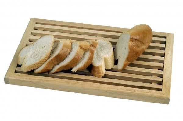 Wooden Crumb Catcher Bread Cutting Board 40X25Cm