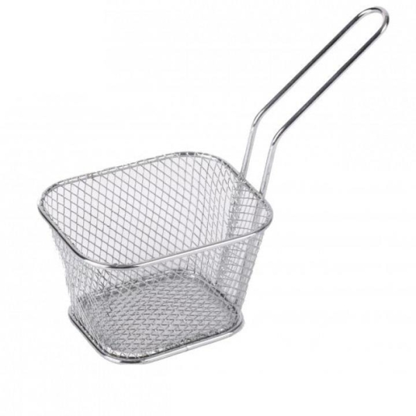 INOX - SILVER LINE - MINI CHIP BASKET