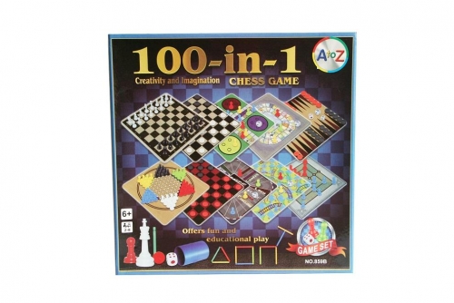 100 in 1 Classic Board Games Compendium