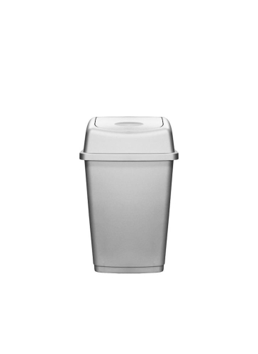 A & D 12ltr Swing Bin PLATINUM