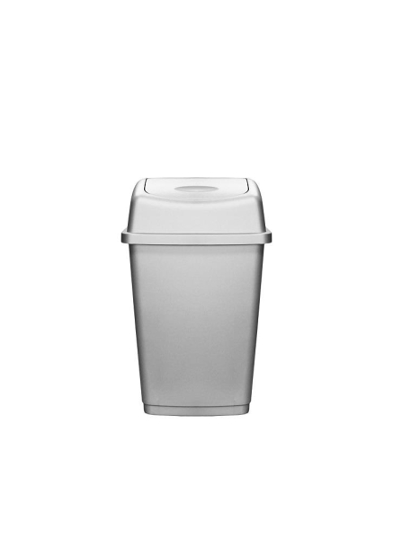 A & D 12ltr Swing Bin PLATINUM