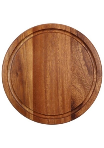 Acacia Wood  Bread Board 25cm Round