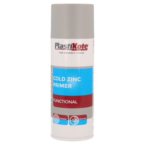 Cold Zinc Primer 400ml Rust Protection Metal Surface Primer Fast Dry Adhesion