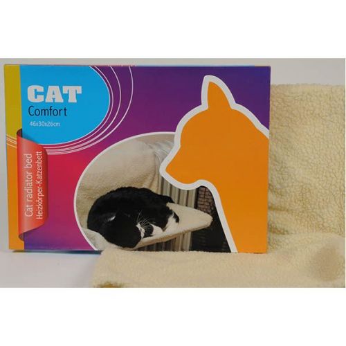 Cat Radiator Bed made from Soft Fleece attach it on the radiator