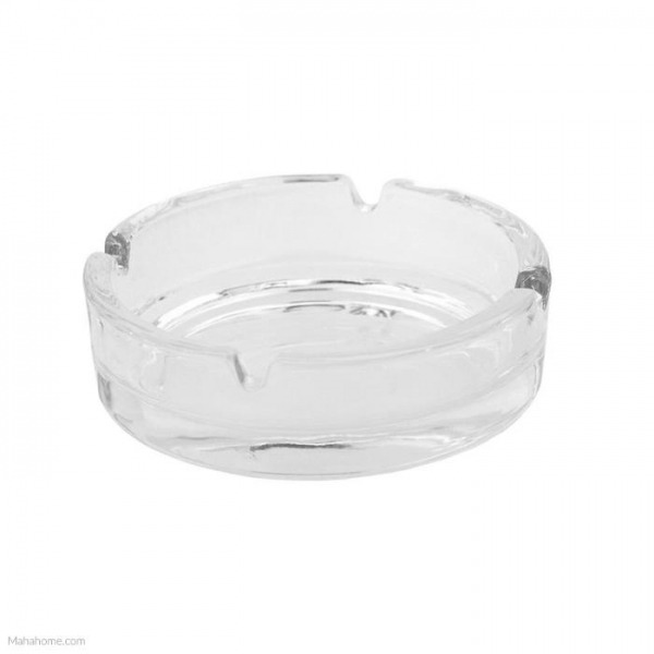 Apollo Glass Ashtray Smoked Cigarette 10.5 cm Clear