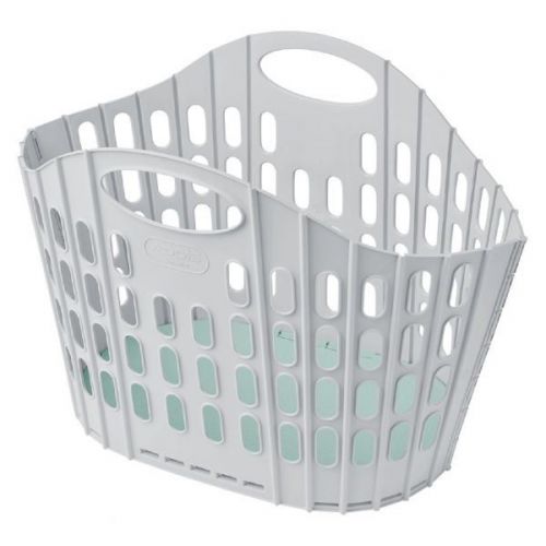 Addis Fold flat laundry basket Plastic  38 litre   light weight single pack
