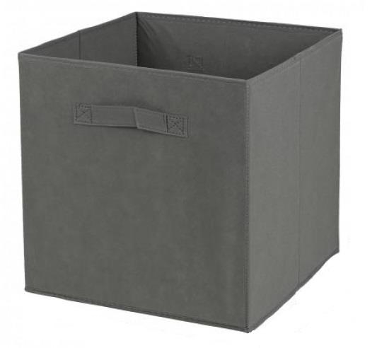 NONWOVEN STORAGE BOX 31X31CM IRON