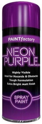 PF Spray Paint Neon Purple 200ml Aerosol