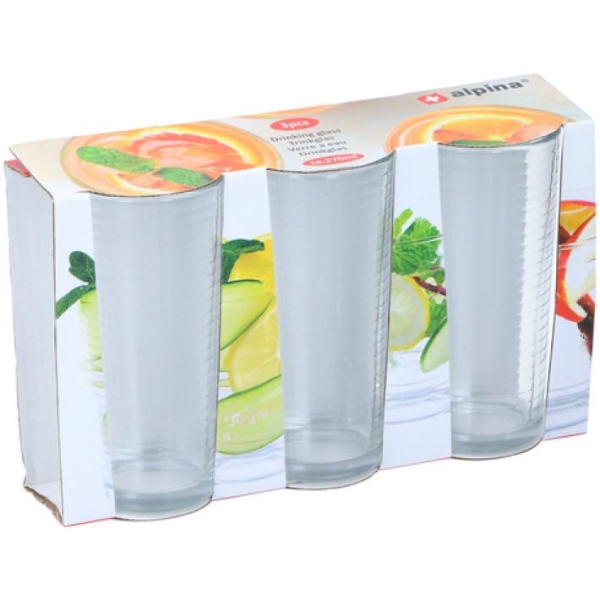 Drink Glass 270ml Set of 3