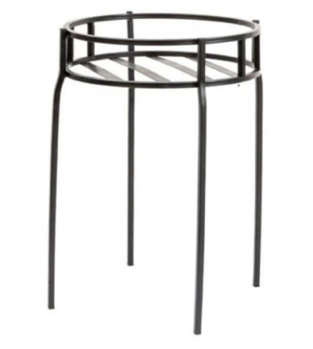 Contemporary Plant Stand Black