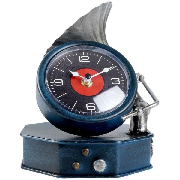 TABLE CLOCK GRAMOPHONE