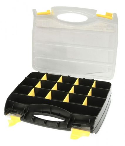 Rolson Double Sided 32 Compartment Small Parts, Tools Storage Organiser