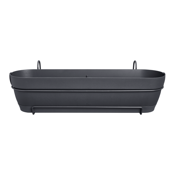 Vibia Campana Trough Planter 70cm Anthracite Stylish Functional and Eco Friendly