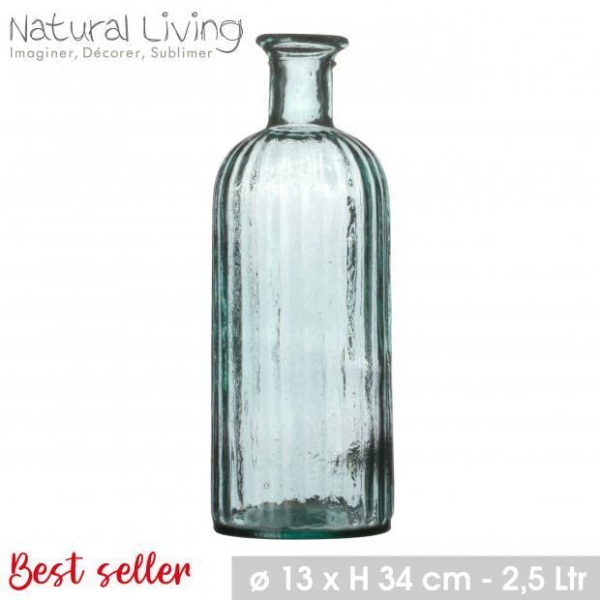 Sahara Vase Recycled Glass 2.5L